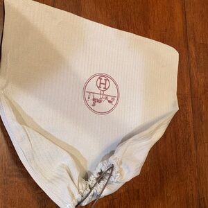 Brand new rare authentic Hermes dust bag for Kelly 25-28 and other with strings